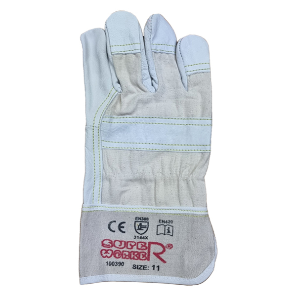 Super Worker Rindvollleder-Schutzhandschuhe